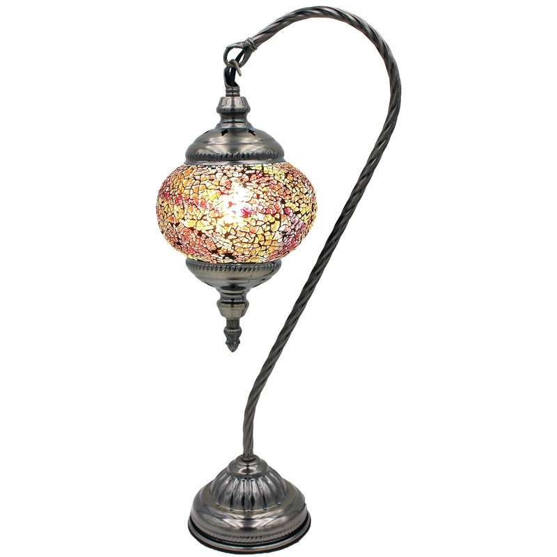 World Menagerie Dorrance 18.5" Lighted Art Glass Novelty Light